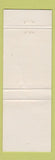 Matchbook Cover - Manitoba Telephone System MB