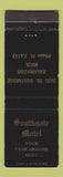 Matchbook Cover - Southgate Motel Kalamazoo MI WEAR