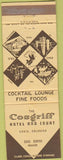 Matchbook Cover - Cosgriff Hotel Craig CO