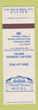 Matchbook Cover - Mount Vernon Motel East Greenbush NY