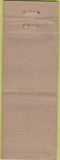 Matchbook Cover - Beau Brummell Salt Lake City UT WORN