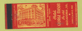 Matchbook Cover - Hotel George Mason Alexandria VA WEAR