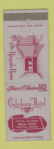 Matchbook Cover - Caledonia Hotel Seattle WA