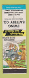Matchbook Cover - Ewing Battery Company Brownsville TX hillbilly