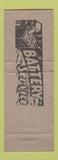 Matchbook Cover - Ewing Battery Company Brownsville TX hillbilly