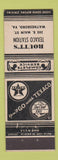 Matchbook Cover - Texaco oil gas Routt's Waynesboro VA
