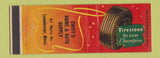 Matchbook Cover - Firestone Tires Swift's Leominster MA