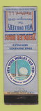 Matchbook Cover - 1939 World's Fair Zeidler Well Drillers Medford LI NY WEAR