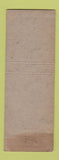 Matchbook Cover - 1939 World's Fair Zeidler Well Drillers Medford LI NY WEAR