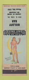 Matchbook Cover - Nicloff Bar pinup