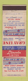Matchbook Cover - Gray Line Bus Service Wildwood Atlantic City Cape May NJ