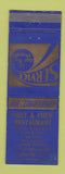 Matchbook Cover - Chat & Chew Restaurant Turbeville SC WEAR