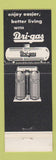 Matchbook Cover - Dri Gas Propane Chapman Knox IN