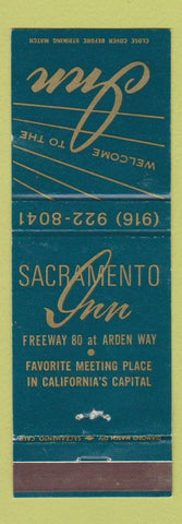 Matchbook Cover - Sacramento Inn CA