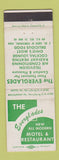 Matchbook Cover - Everglades Motel Restaurant Perrysburg OH WEAR