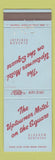 Matchbook Cover - Uptowner Motel on the Square Glasgow KY