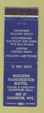 Matchbook Cover - Modern Ranchester Motel Ranchester WY