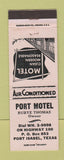 Matchbook Cover - Port Motel Port Isabel TX