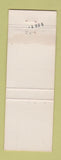 Matchbook Cover - Hollywood Inn Detroit MI WEAR