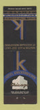 Matchbook Cover - Hotel Knickerbocker Chicago IL