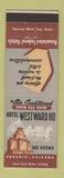 Matchbook Cover - Hotel Westward Ho Phoenix AZ