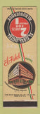 Matchbook Cover - El Fidel Hotel Albuquerque NM
