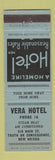 Matchbook Cover - Vera Hotel Trust or Consequences NM low phone #
