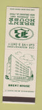 Matchbook Cover - Brent House Hotel New Orleans LA