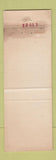 Matchbook Cover - Driftwood Lodge South Lake Tahoe CA WEAR