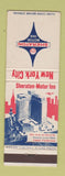 Matchbook Cover - Sheraton Motor Inn New York City