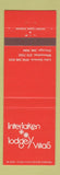 Matchbook Cover - Interlaken Lodge Villas Lake Geneva WI