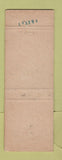 Matchbook Cover - Craft Motel Battleboro N WEAR