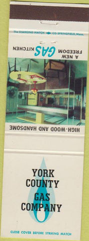 Matchbook Cover - York County Gas Co propane