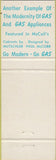 Matchbook Cover - York County Gas Co propane
