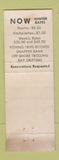 Matchbook Cover - Capri Motel South Padre Island TX RED