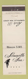 Matchbook Cover - Somerville Inn NJ