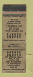 Matchbook Cover - Grande Courts Motel San Antonio TX WORN