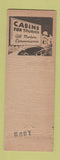 Matchbook Cover - Cactus Inn Lubbock TX WEAR