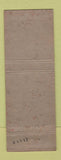 Matchbook Cover - Hotel Bentley Alexandria LA