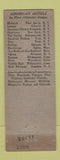 Matchbook Cover - Lycoming Hotel Williamsport PA WEAR
