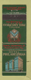 Matchbook Cover - Hotel Philadelphian Philadelphia PA