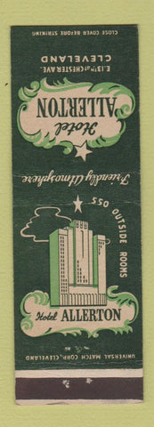 Matchbook Cover - Hotel Allerton Cleveland OH