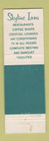 Matchbook Cover - Skyline Inn Washington DC