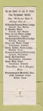 Matchbook Cover - Stonewall Jackson Motor Lodge Jackson MS