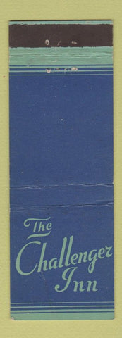 Matchbook Cover - Challenger Inn Railroad WEAR