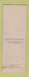Matchbook Cover - Challenger Inn Railroad WEAR