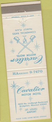 Matchbook Cover - Cavalier Motor Motel St Louis MO airport