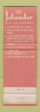 Matchbook Cover - Islander Hotel Islamorada FL WEAR