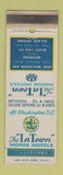 Matchbook Cover - In Town Motor Hotels Bethesda Silver Spring MD WEAR