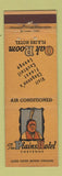 Matchbook Cover - Plains Hotel Cheyenne WY Indian